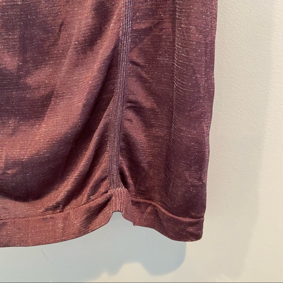 ATHLETA Crush Metallic Tank Muscle Tee Large - Picture 3 of 7